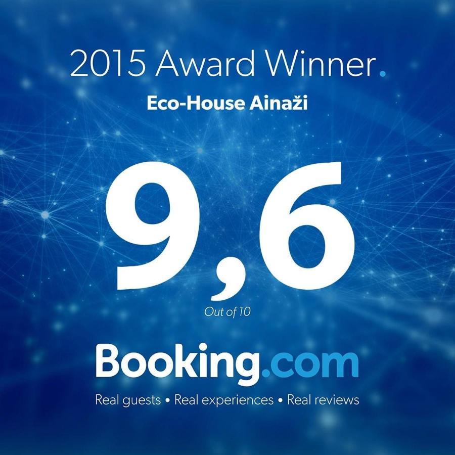 Вилла Eco-House Айнажи Экстерьер фото