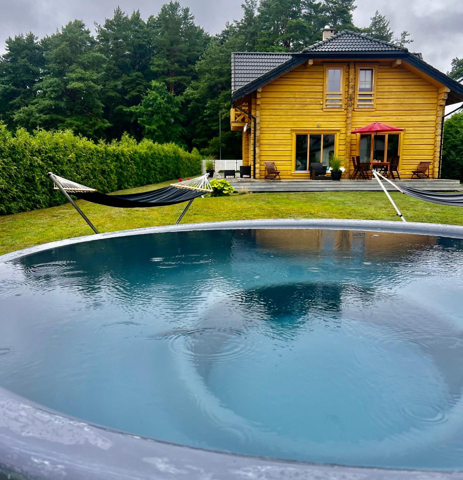 Вилла Eco-House Айнажи Экстерьер фото