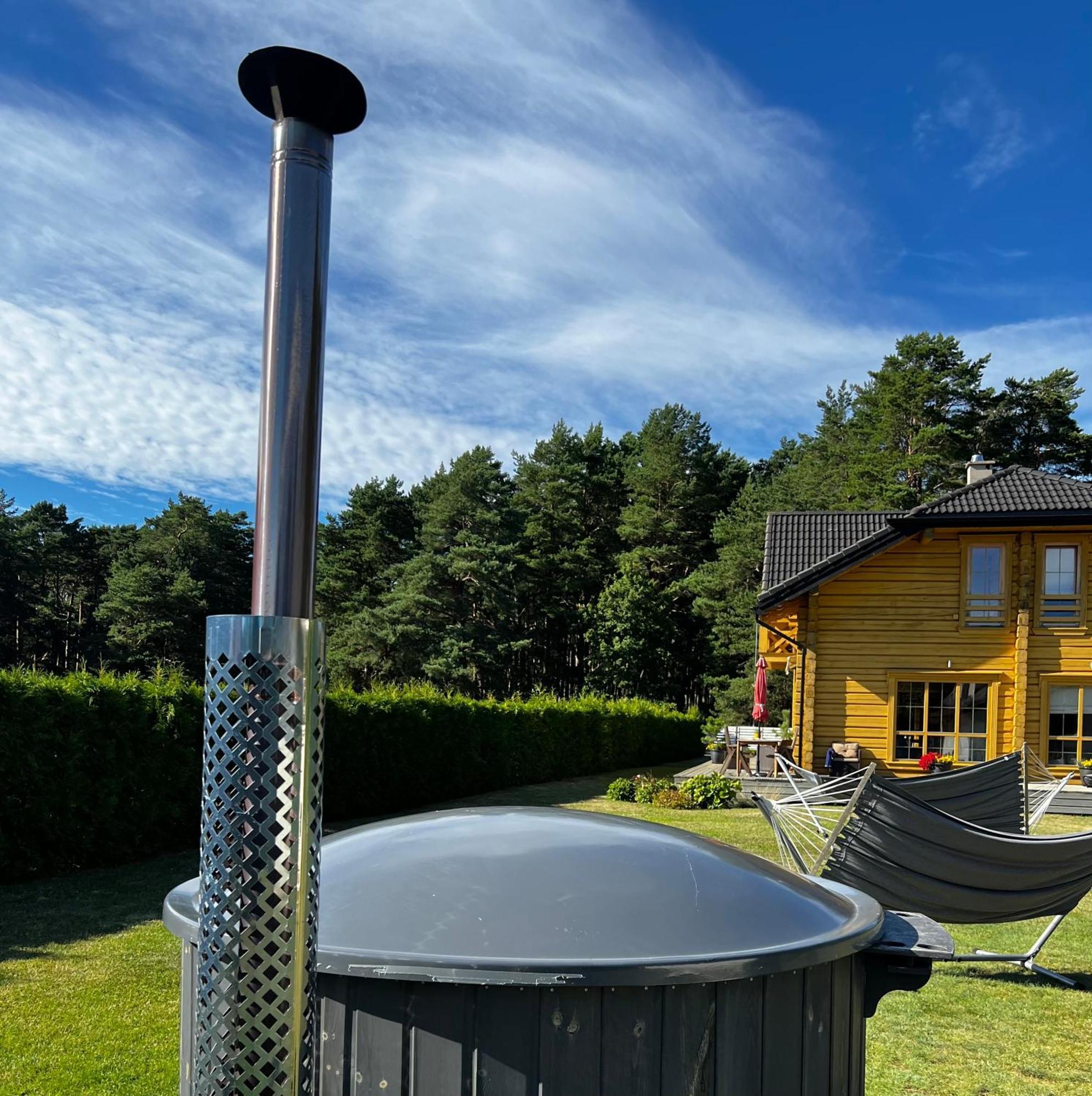 Вилла Eco-House Айнажи Экстерьер фото